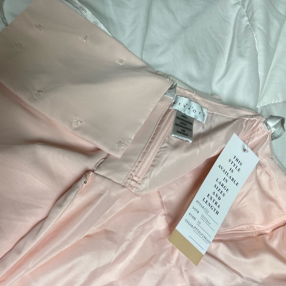 Pale pink BRAND NEW Bill Levkoff short prom dress - Picture 5 of 5